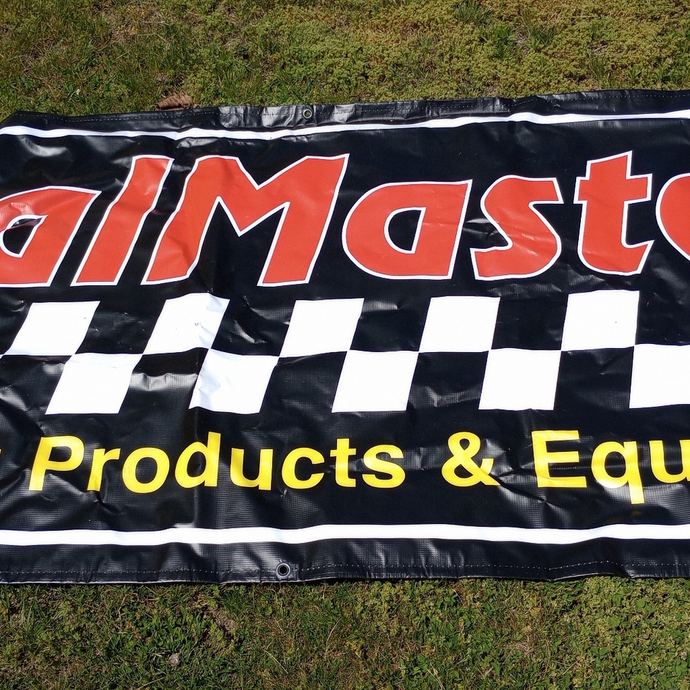 Promo Banner from a local NHRA race